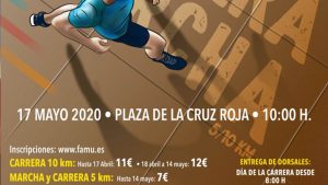 Cartel Carrera y marcha "Cirugía Solidaria" 2020