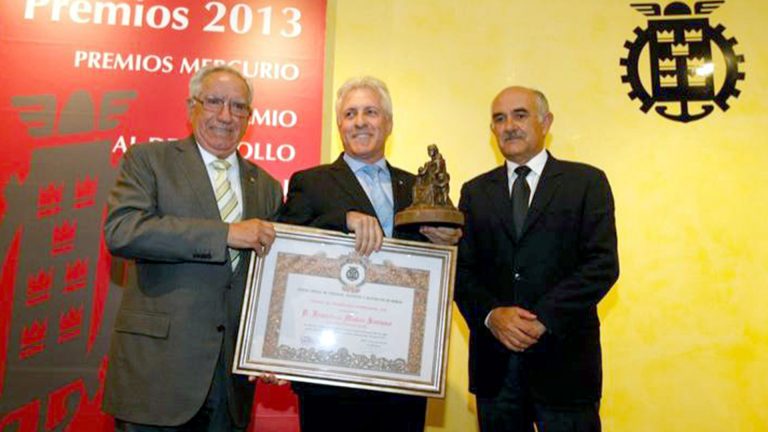 Entrega de premios Mercurio por la Cámara de Comercio de la Región de Murcia